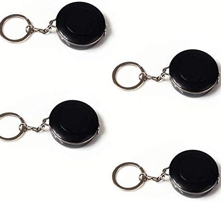 60 Inch 1.5 Meter Soft and Retractable Tape Measures Keychain Design Multifunctional Automatic Mini Measuring Tape