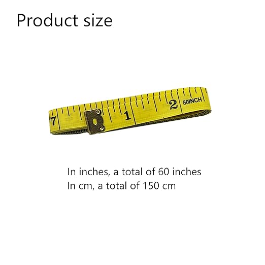 4 Pack Soft Tape Measure Double Scale Body Sewing Flexible Tailor Craft Vinyl Ruler