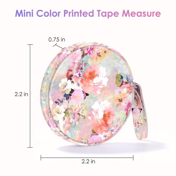 Tape Measure Body Measuring Tape ,Colour Printed Small Retractable Soft Tape Measure